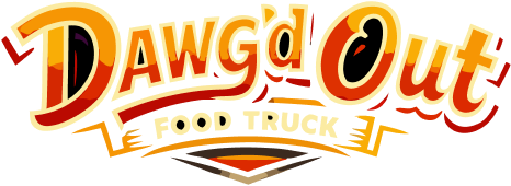 Dawg’d Out — isolated vector wordmark